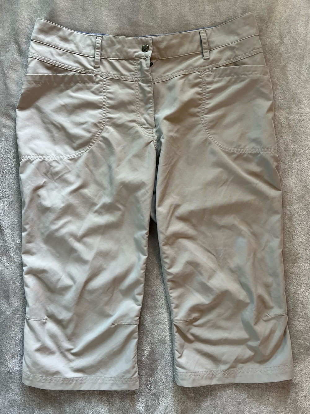 MEC Women’s Hiking Bermuda Shorts Size 14 Beige